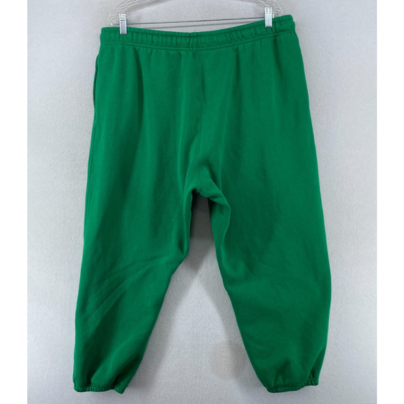 POLO RALPH LAUREN Pants Womens 2XL Fleece Athletic Jogger Sweat Drawstring Green - Picture 3 of 16